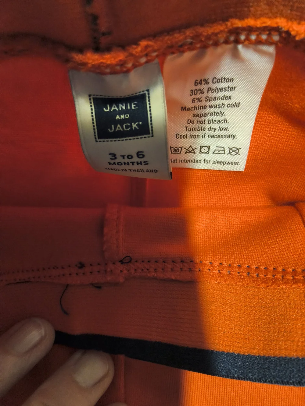 NWOT Janie and Jack Size 3/6 Months 2 Pair Leggings